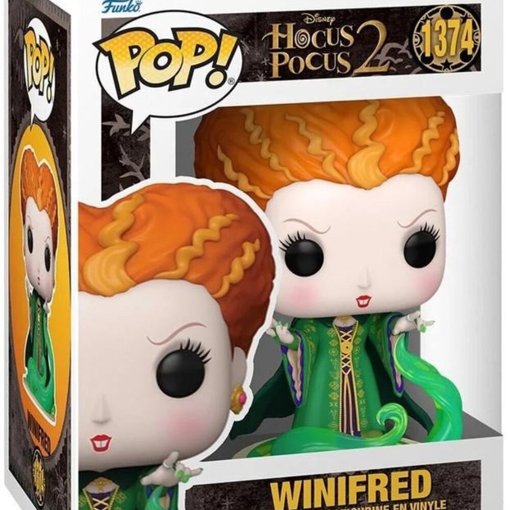 NIB FUNKO POP • DISNEY HOCUS POCUS 2 - Winifred Sanderson (Smoke) #1374